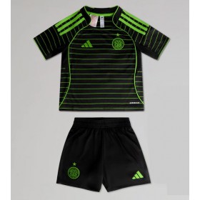 Dětské fotbalový komplet Celtic Venkovní košile 2025-26 Krátkým Rukávem